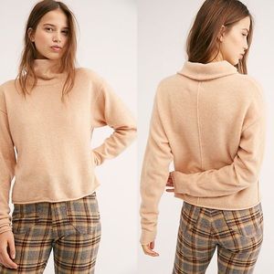 cable knit split back pullover sweater